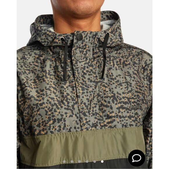RVCA Men’s Packable Anorak Jacket - Picture 1 of 11